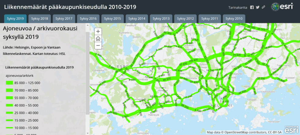 You are currently viewing Liikkuminen Suomen kaupungeissa on muuttunut vuonna 2020