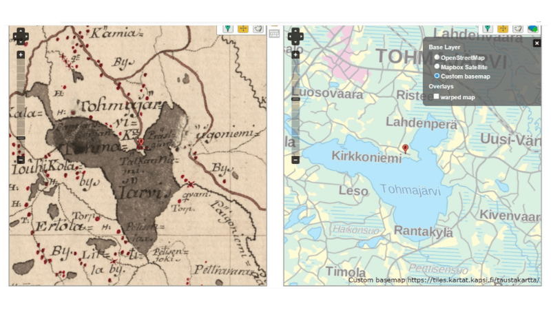 You are currently viewing Old maps for geospatial data and use