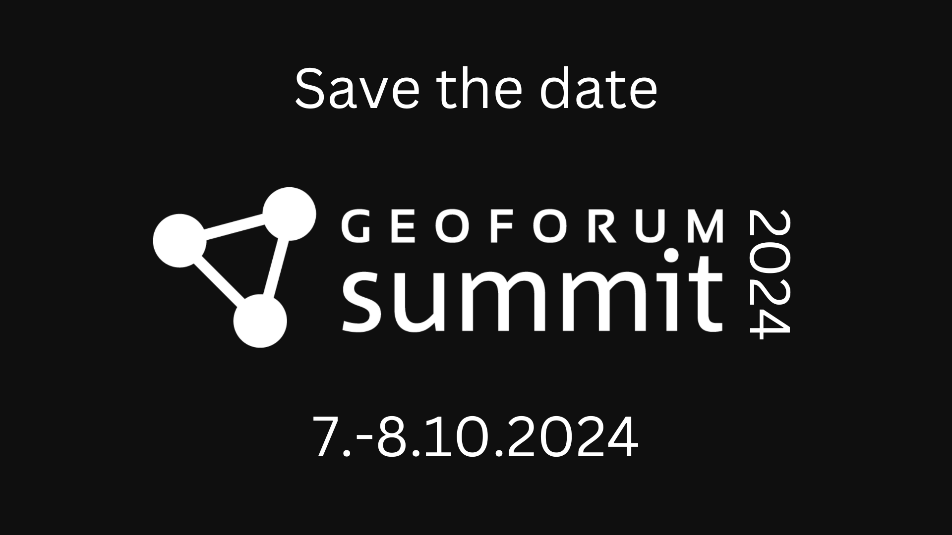 Read more about the article GeoForum Summit 2024