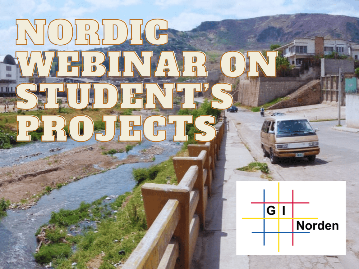 Read more about the article Nordic webinar on student’s projects – GI Norden