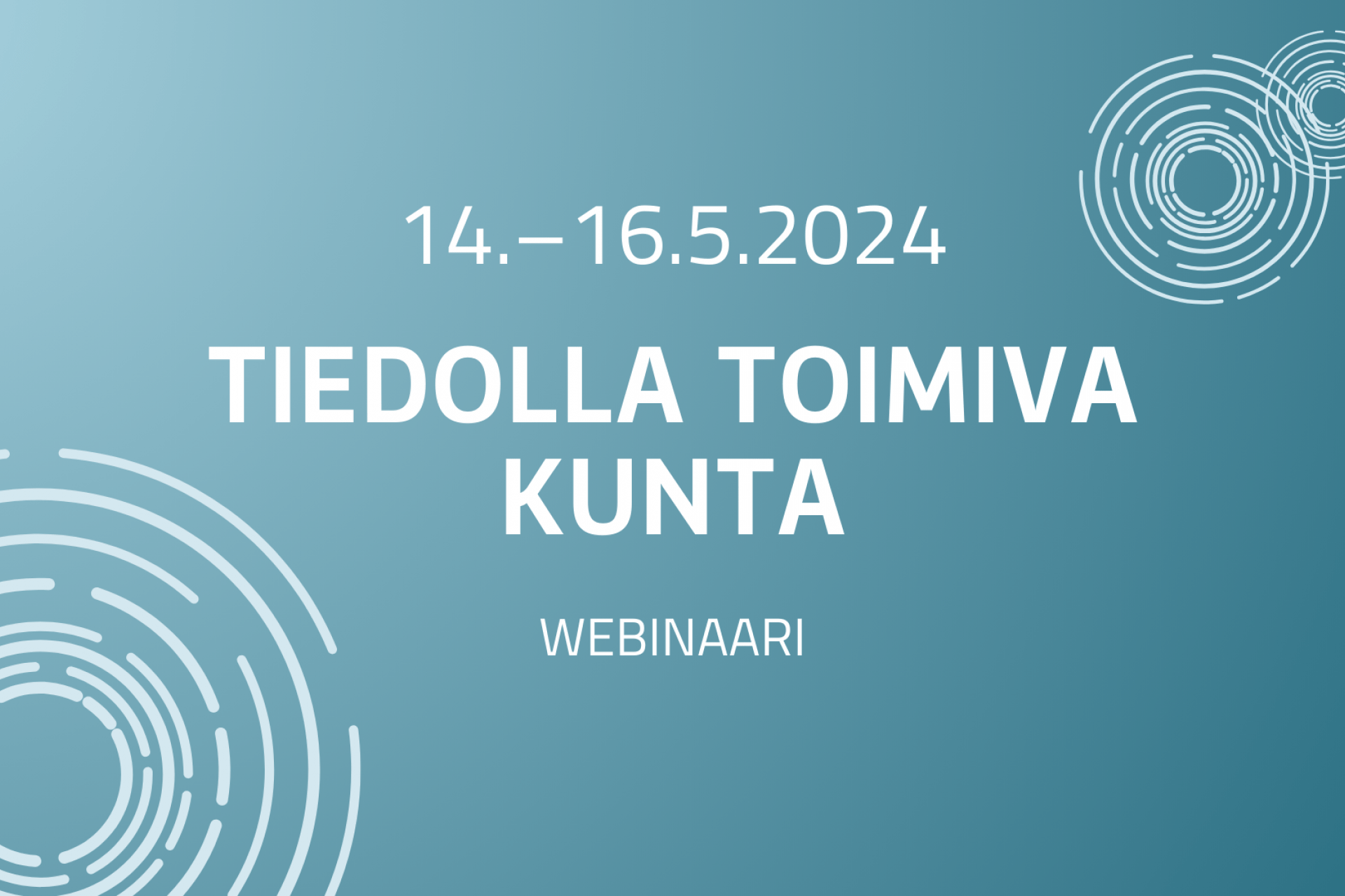 Read more about the article Tiedolla toimiva kunta 2024