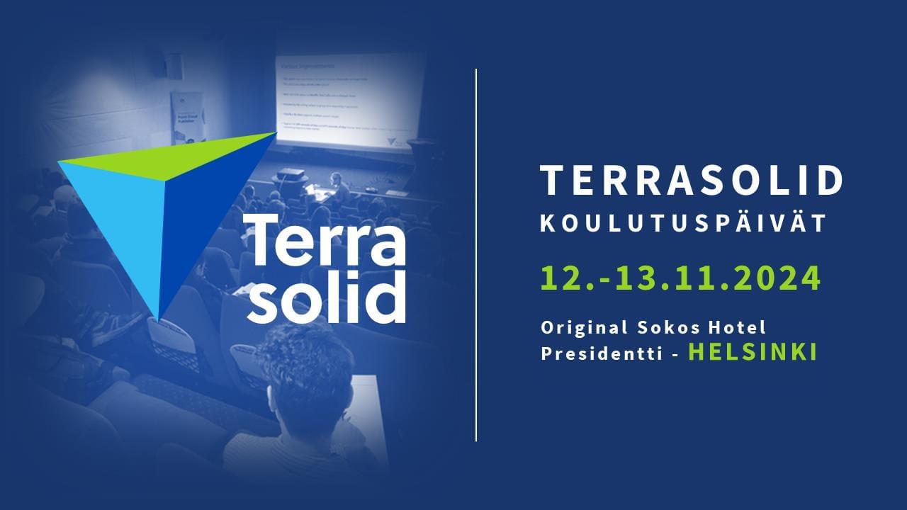 Read more about the article Terrasolid koulutuspäivät 2024