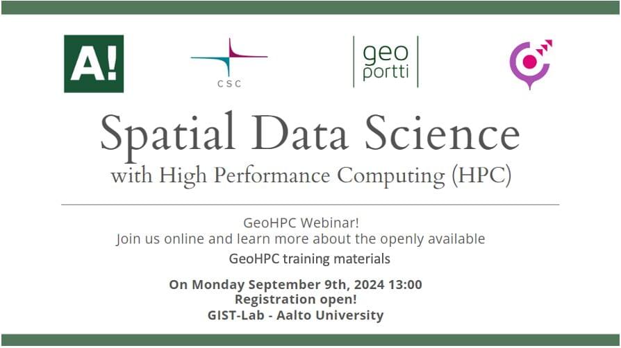 Read more about the article Spatial Data Science with High Performance Computing (HPC)
