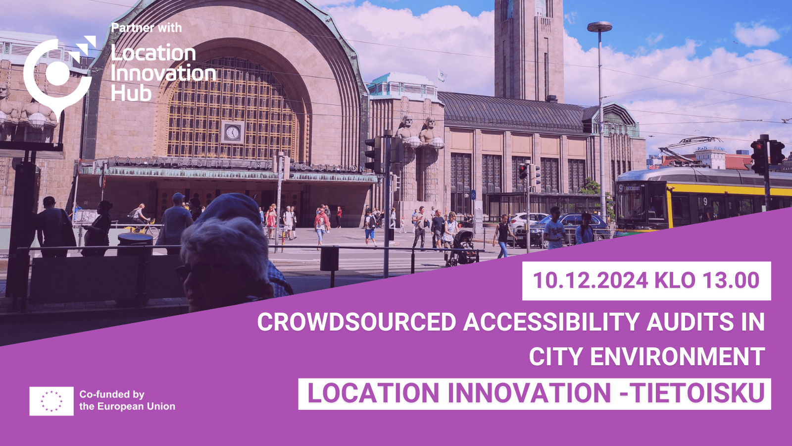 Read more about the article Crowdsourced accessibility audits in city environment – Location Innovation Session